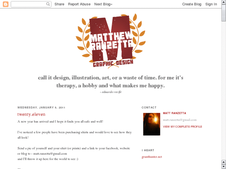 www.mattranzetta.com