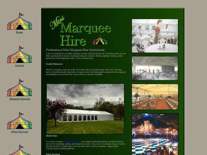 www.mini-marquee-hire.com