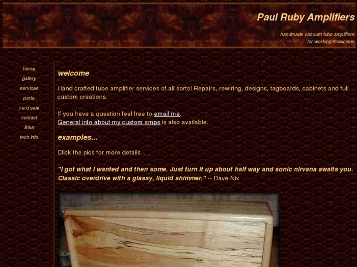 www.paulrubyamplifiers.com