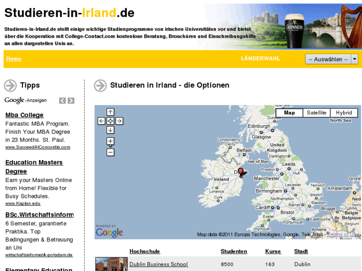 www.studieren-in-irland.de