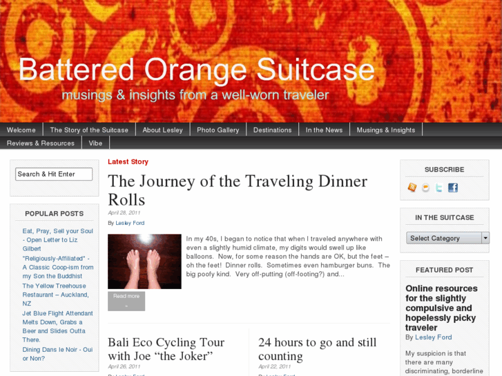 www.batteredorangesuitcase.com