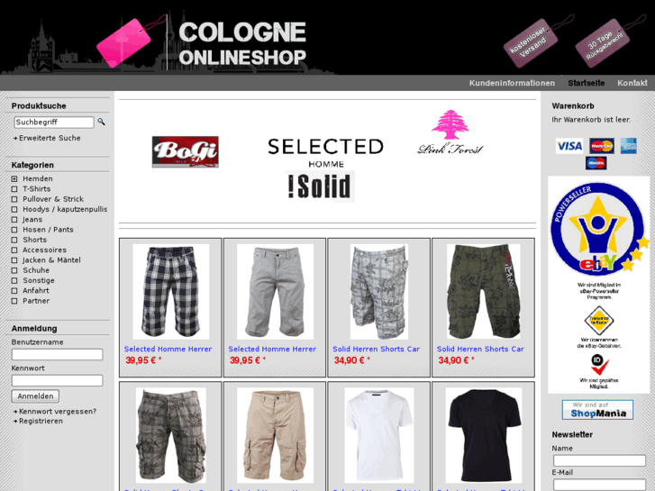 www.cologne-onlineshop.net