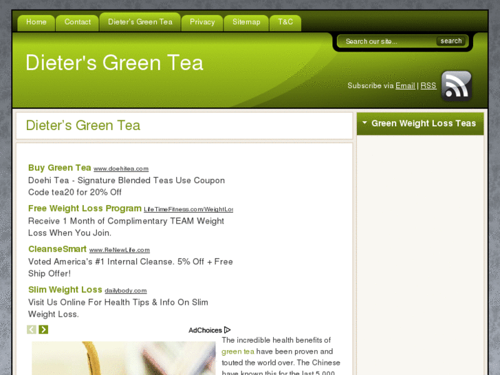 www.dietersgreentea.net