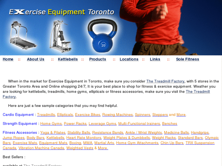 www.exerciseequipmentoronto.ca