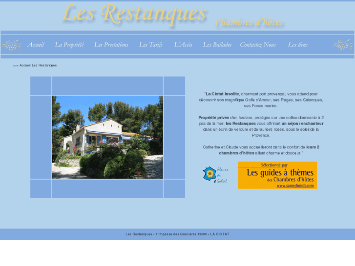 www.lesrestanques.net