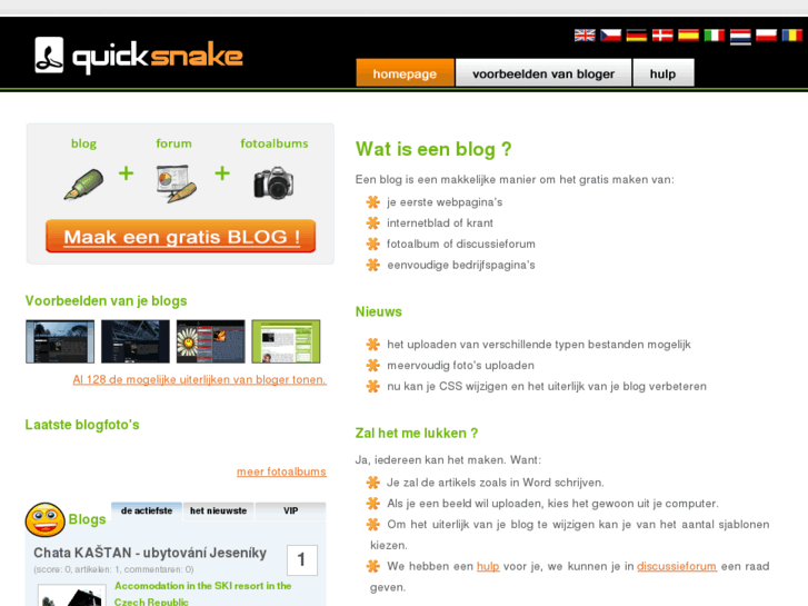 www.quicksnake.nl