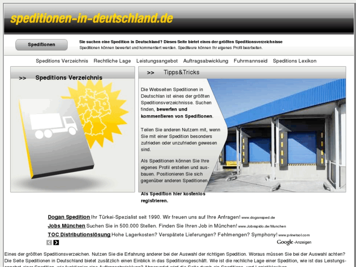 www.speditionen-in-deutschland.de