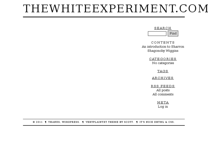 www.thewhiteexperiment.com