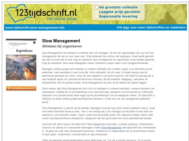 www.tijdschrift-slow-management.info