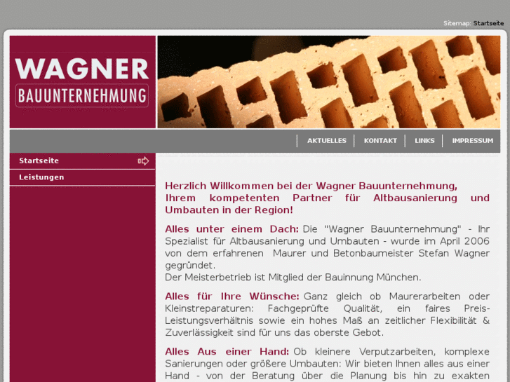 www.bauunternehmung-wagner.com