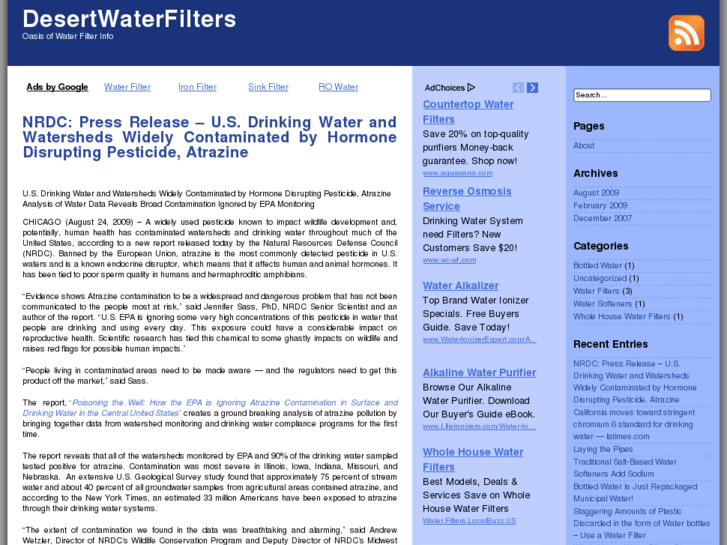 www.desertwaterfilters.com