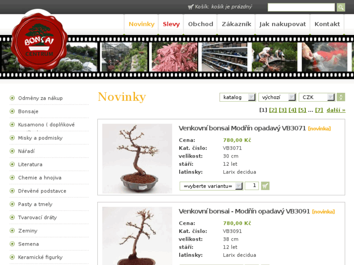 www.e-bonsai.cz