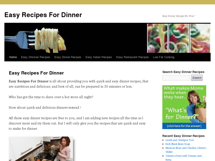 www.easyrecipesfordinner.org