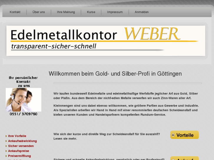 www.edelmetallkontor-weber.com