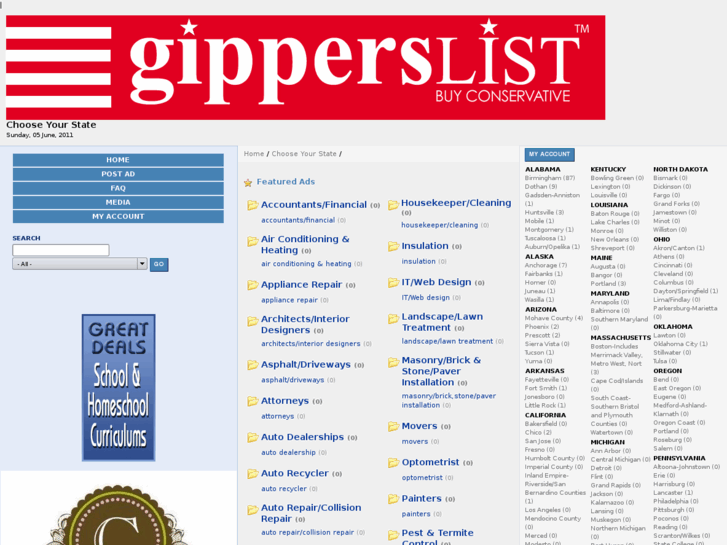 www.gipperslist.com