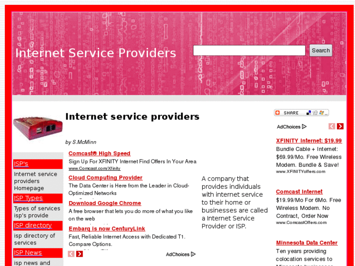 www.internet-service-providers.net