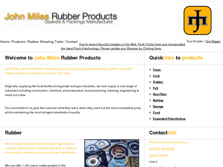 www.johnmilesrubber.com