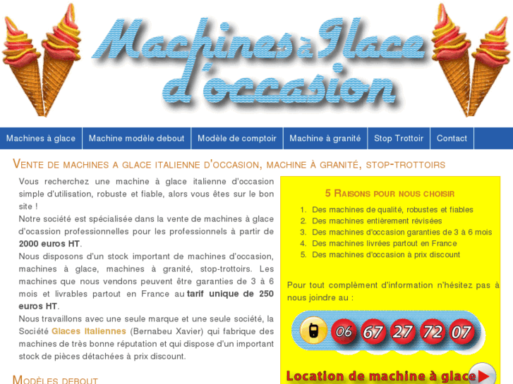 www.machines-a-glace.com