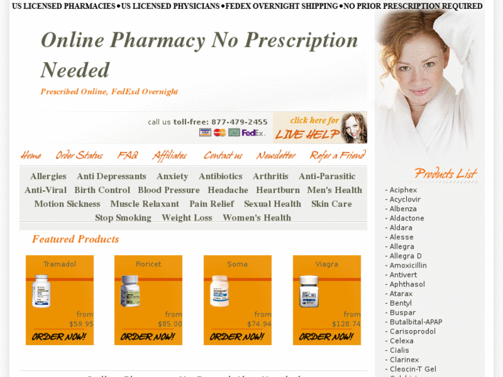 www.onlinepharmacynoprescriptionneeded.com