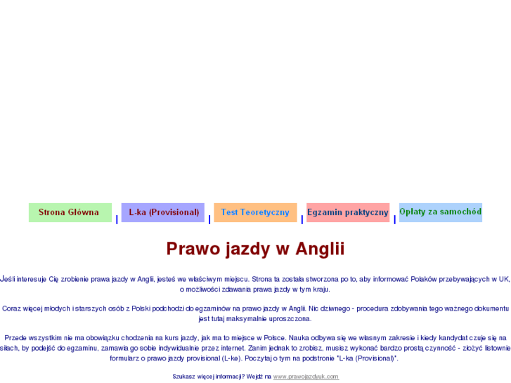 www.prawojazdyanglia.com