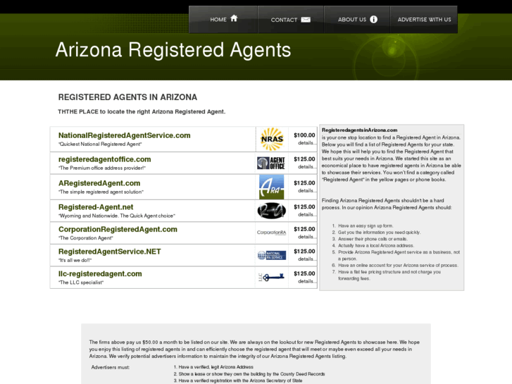 www.registeredagentsinarizona.com