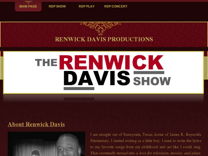 www.renwickdavisproductions.com