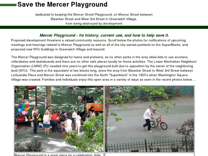 www.savemercerplayground.org