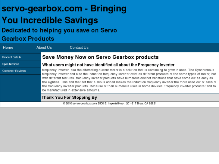 www.servo-gearbox.com