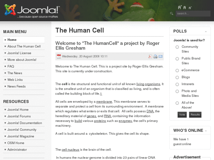 www.thehumancell.com