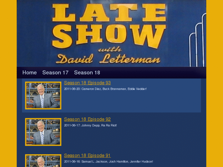 www.watchdavidletterman.com