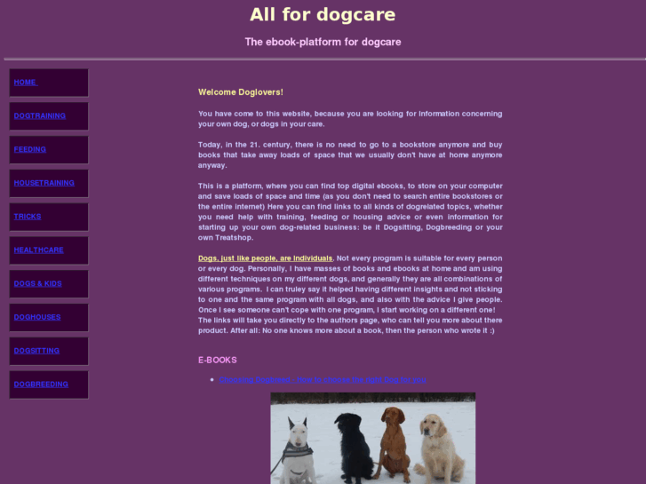 www.all-for-dogcare.com