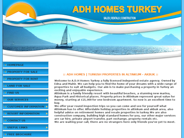 www.altinkumdreamhomes.com