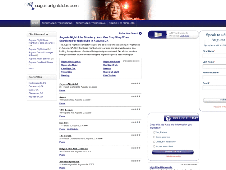 www.augustanightclubs.com