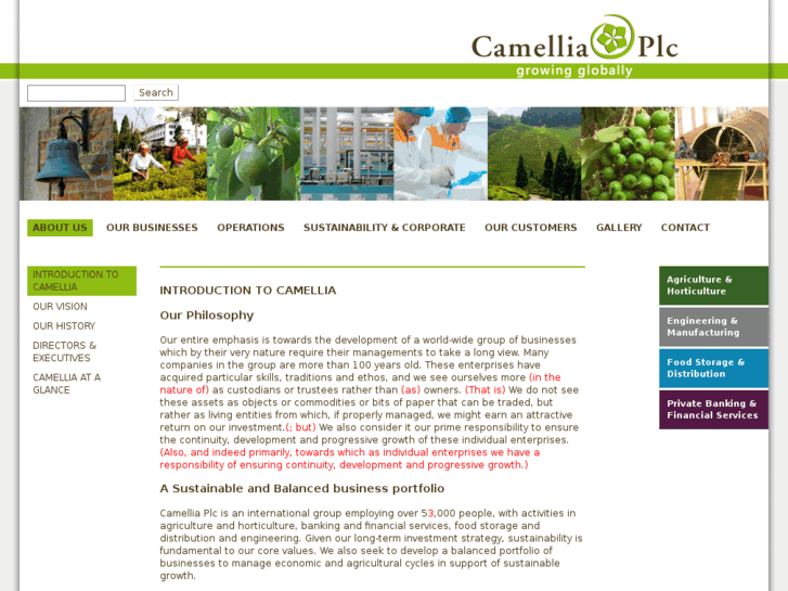 www.camellia-plc.com