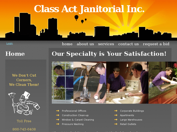 www.classactjanitorial.net