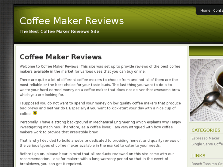 www.coffeemakerreviewssite.com