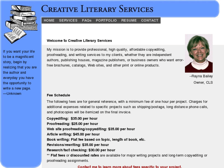 www.creativeliteraryservices.com