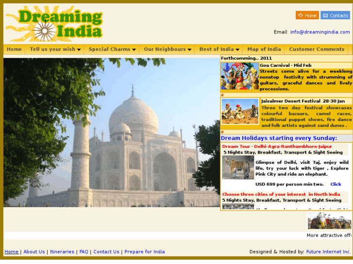 www.dreamingindia.com