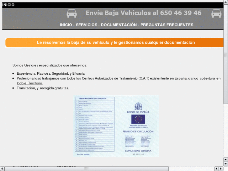 www.gestionbajavehiculos.net