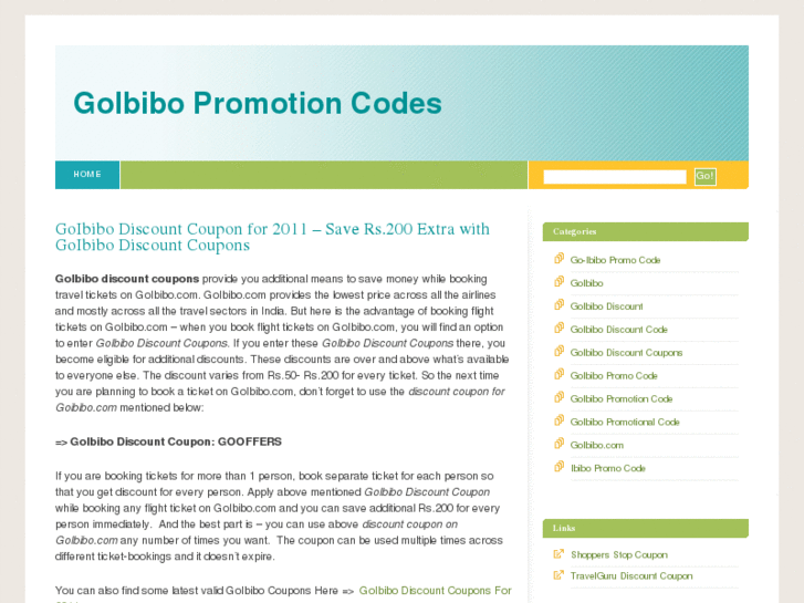 www.goibibopromocode.com