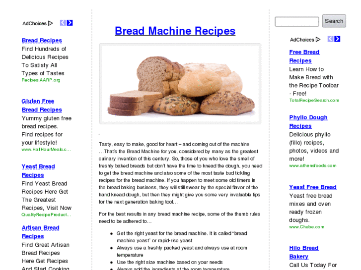 www.machine-recipes.com