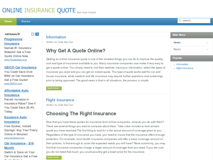 www.onlineinsurancequote.org