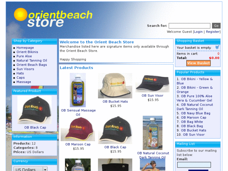 www.orientbeachstore.com