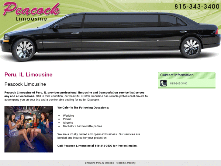 www.peacocklimousine.com