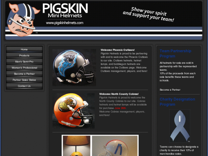 www.pigskinhelmets.com