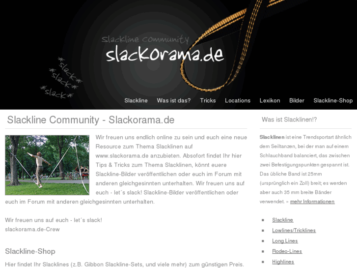 www.slackorama.de