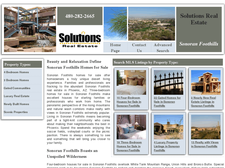 www.sonoranfoothillsrealestatesolution.com