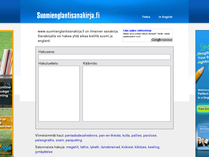 www.suomienglantisanakirja.fi