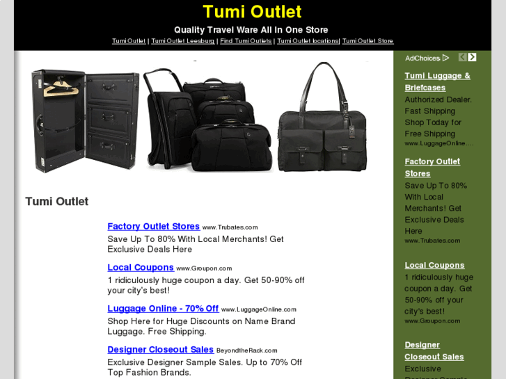 www.tumioutlet.net