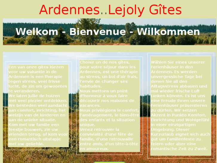 www.ardenneslejolygites.be